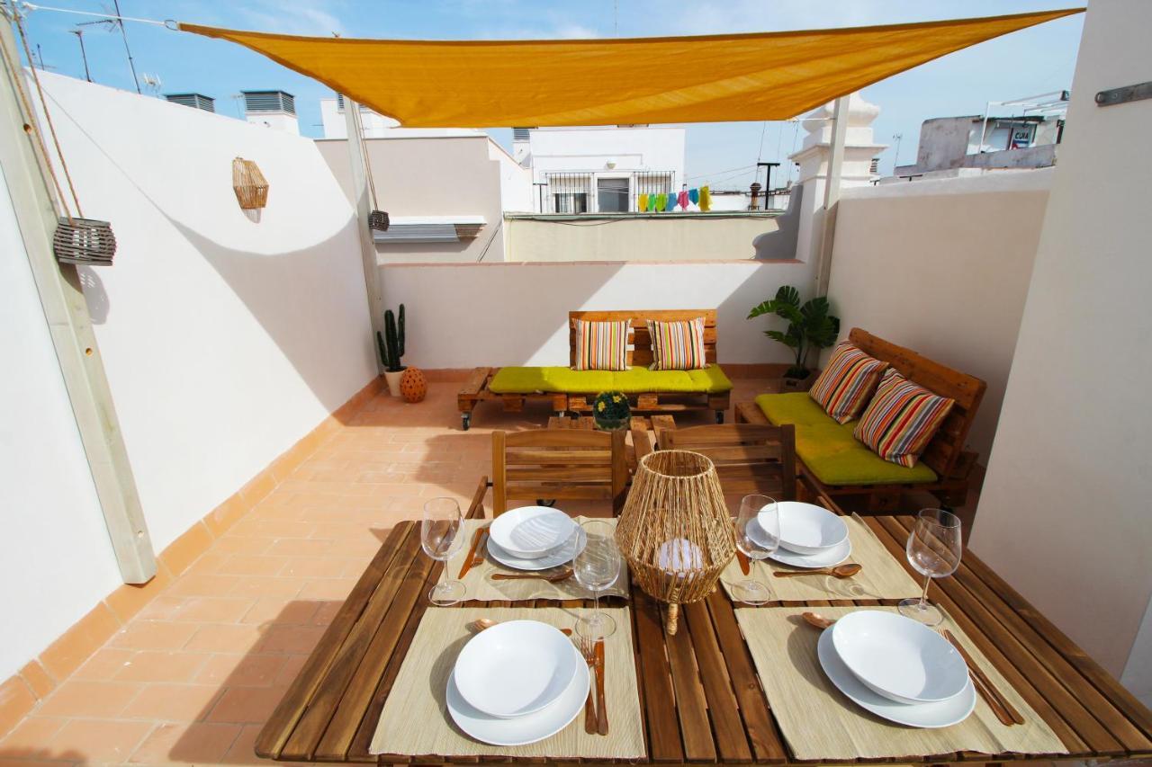 Atico De La Luz Apartment Cadiz Ngoại thất bức ảnh