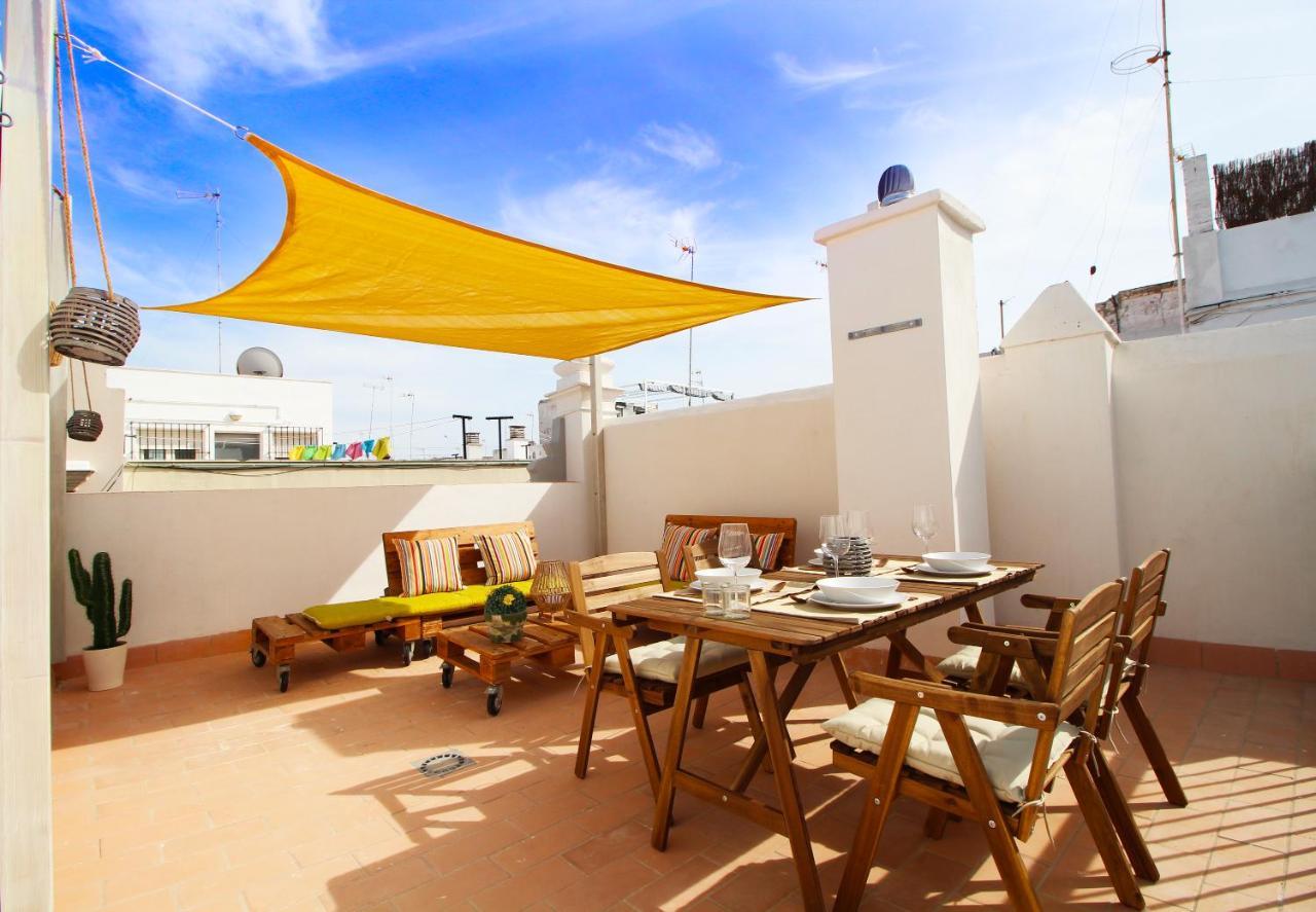 Atico De La Luz Apartment Cadiz Ngoại thất bức ảnh